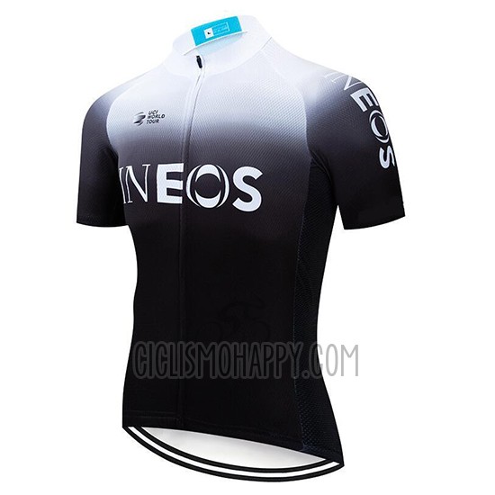 Castelli INEOS Cycling Jersey Bib Short 2019 Short Sleeve White Black